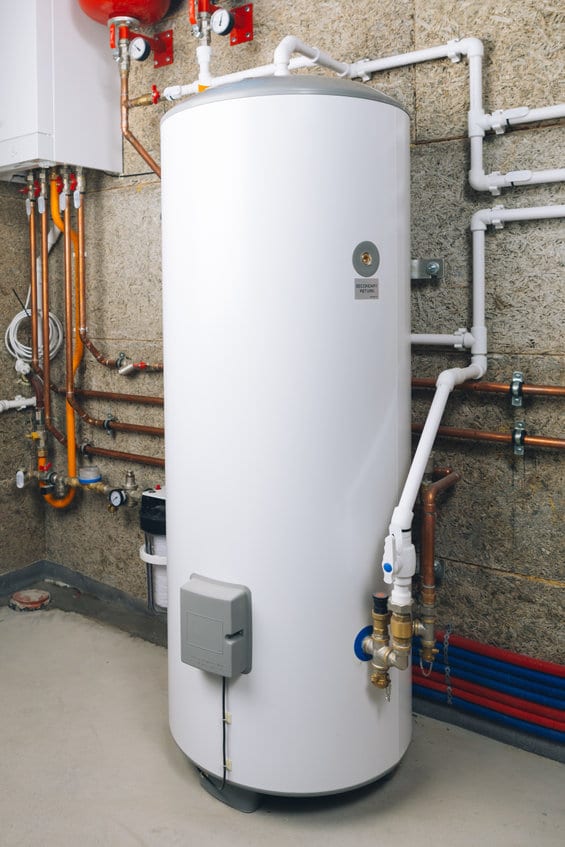 A brand new boiler installed in Bergenfield NJ
